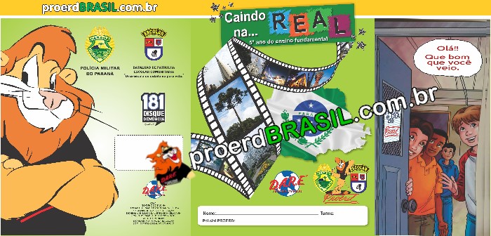 Livro: Caindo na Real- - Proerd