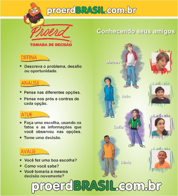 Livro: Caindo na Real- - Proerd